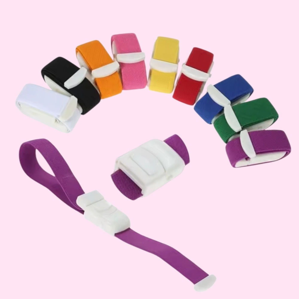 Colorful Elastic Medical Nurse / Doctor Tourniquet Straps - Assorted Colors